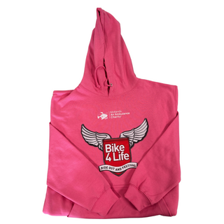 Bike4Life 2025 Pink Hoodie