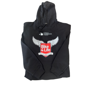 Bike4Life 2025 Black Hoodie