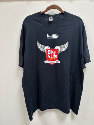 Bike4Life 10th Anniversary Black T-Shirt