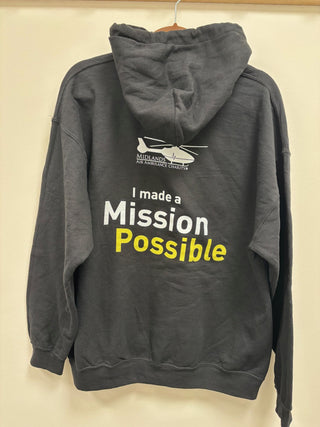 Bike4Life 10 Anniversary Black Hoodie