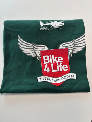 Bike4Life Forest Green T-Shirt