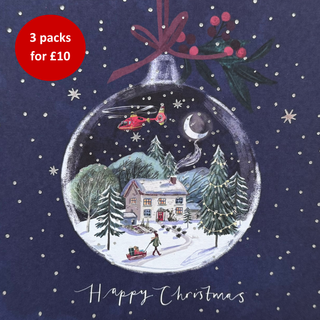 Moonlit Cottage - Christmas Card 2026