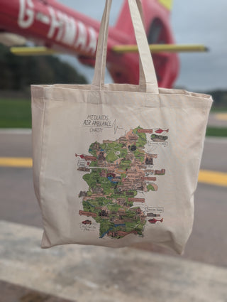 Shopping Bag (6 Counties Print)
