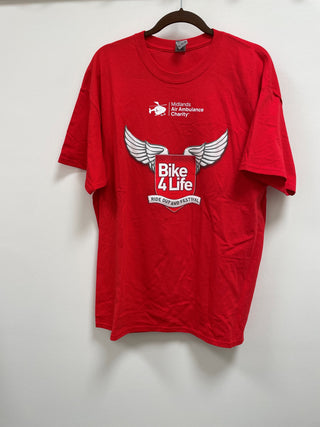 Bike4Life Red T-Shirt