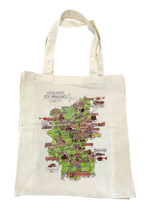 Shopping Bag (6 Counties Print)
